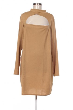Kleid Boohoo, Größe 3XL, Farbe Braun, Preis 23,71 €