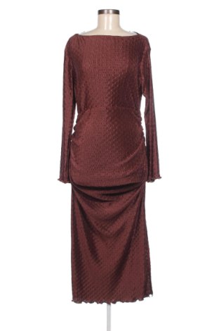 Φόρεμα Boohoo, Μέγεθος L, Χρώμα Καφέ, Τιμή 17,07 €