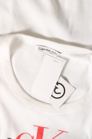 Рокля Calvin Klein Jeans, Размер S, Цвят Бял, Цена 93,60 лв.
