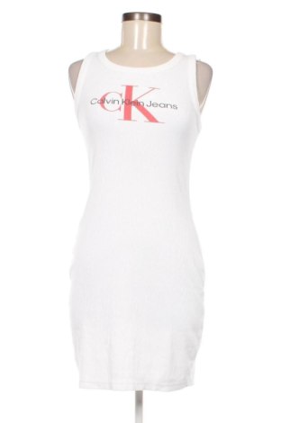 Kleid Calvin Klein Jeans, Größe S, Farbe Weiß, Preis € 48,25