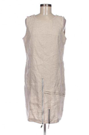 Φόρεμα Carla Du Nord, Μέγεθος L, Χρώμα  Μπέζ, Τιμή 27,70 €