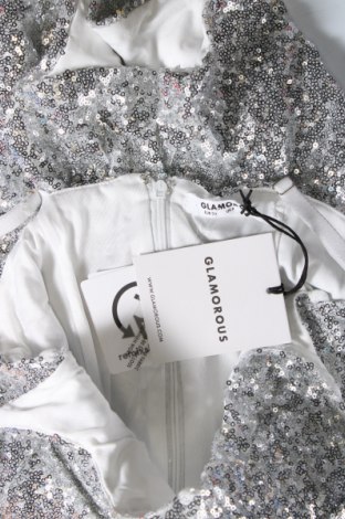 Kleid Glamour, Größe S, Farbe Silber, Preis € 23,97