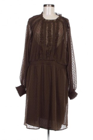 Kleid Guido Maria Kretschmer for About You, Größe 3XL, Farbe Braun, Preis € 30,62