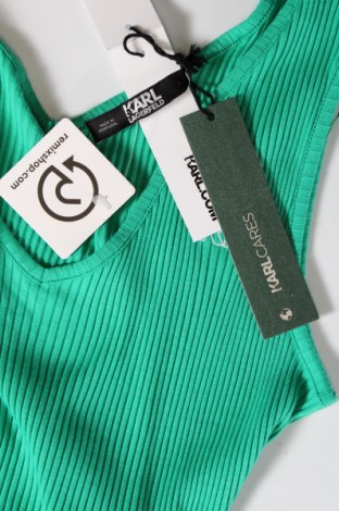Рокля Karl Lagerfeld, Размер L, Цвят Зелен, Цена 209,55 лв.