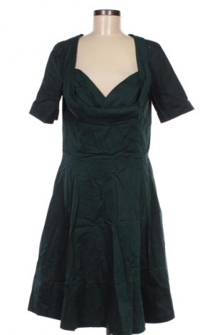 Φόρεμα Lindy Bop, Μέγεθος XL, Χρώμα Πράσινο, Τιμή 38,35 €