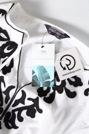 Kleid Marks & Spencer, Größe M, Farbe Weiß, Preis € 47,94