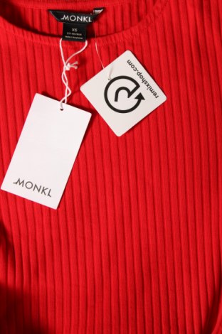 Kleid Monki, Größe XS, Farbe Rot, Preis 17,58 €
