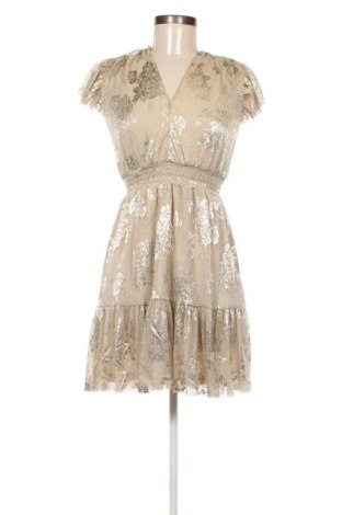 Kleid Naf Naf, Größe XS, Farbe Golden, Preis 30,62 €