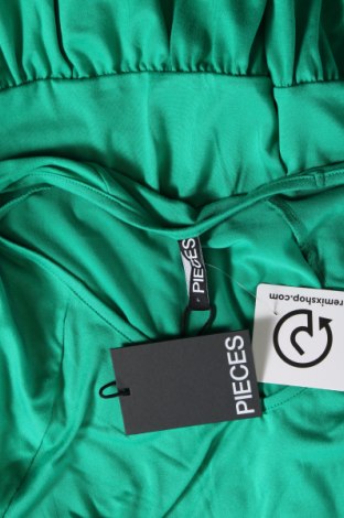 Kleid Pieces, Größe L, Farbe Grün, Preis 21,83 €