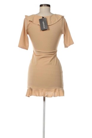 Kleid Pretty Little Thing, Größe S, Farbe Beige, Preis € 11,86
