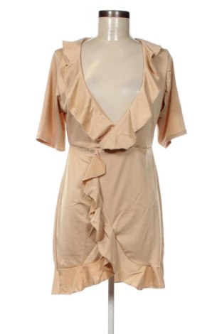 Kleid Pretty Little Thing, Größe XL, Farbe Beige, Preis 9,48 €