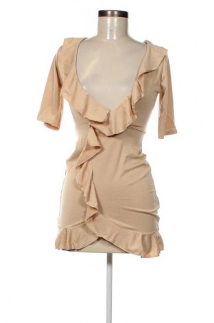 Φόρεμα Pretty Little Thing, Μέγεθος XS, Χρώμα  Μπέζ, Τιμή 9,48 €