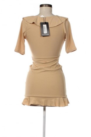 Φόρεμα Pretty Little Thing, Μέγεθος XXS, Χρώμα  Μπέζ, Τιμή 10,20 €