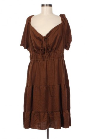 Kleid SHEIN, Größe XXL, Farbe Braun, Preis € 11,10