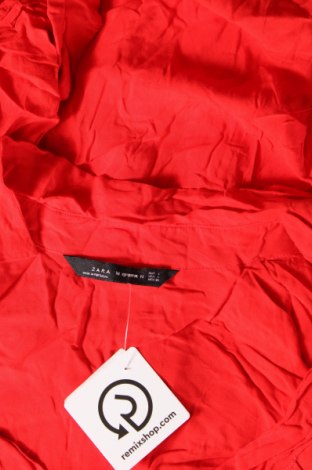 Рокля Zara, Размер L, Цвят Червен, Цена 27,00 лв.