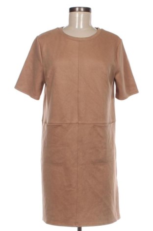 Kleid Zara, Größe L, Farbe Beige, Preis € 18,79