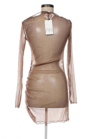 Φόρεμα Zara, Μέγεθος XS, Χρώμα Καφέ, Τιμή 38,35 €