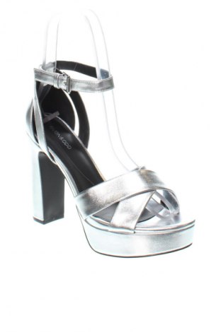 Sandalen Even&Odd, Größe 39, Farbe Silber, Preis € 29,99