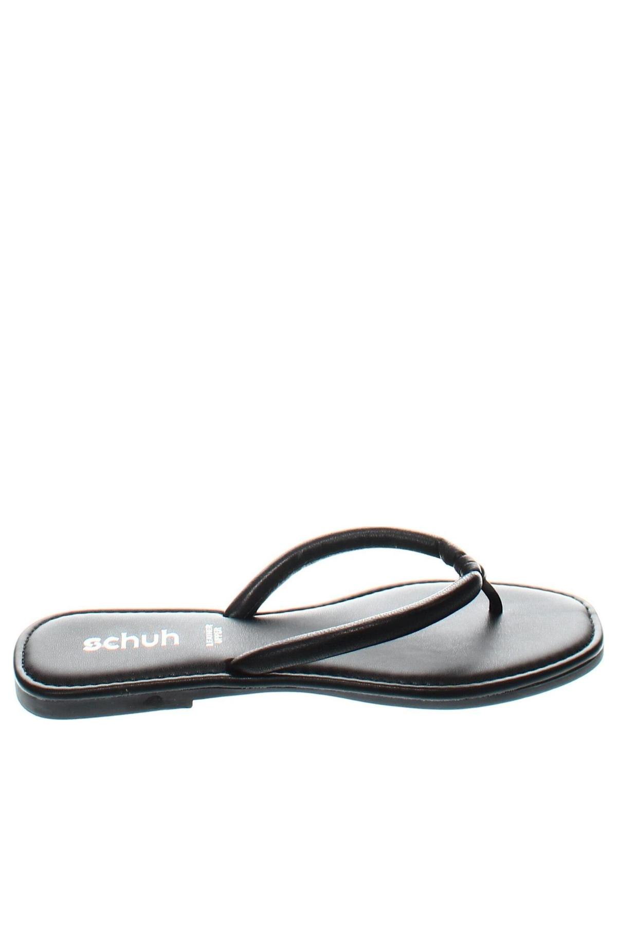 Γυναικείες παντόφλες Schuh, Μέγεθος 39, Χρώμα Μαύρο, Τιμή 10,67 €