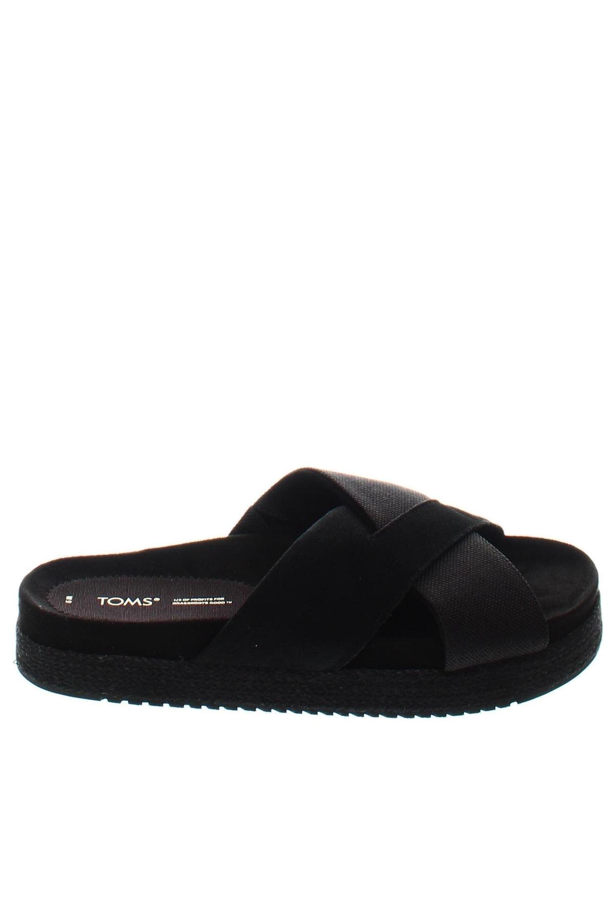 Hausschuhe Toms, Größe 39, Farbe Schwarz, Preis 63,92 €