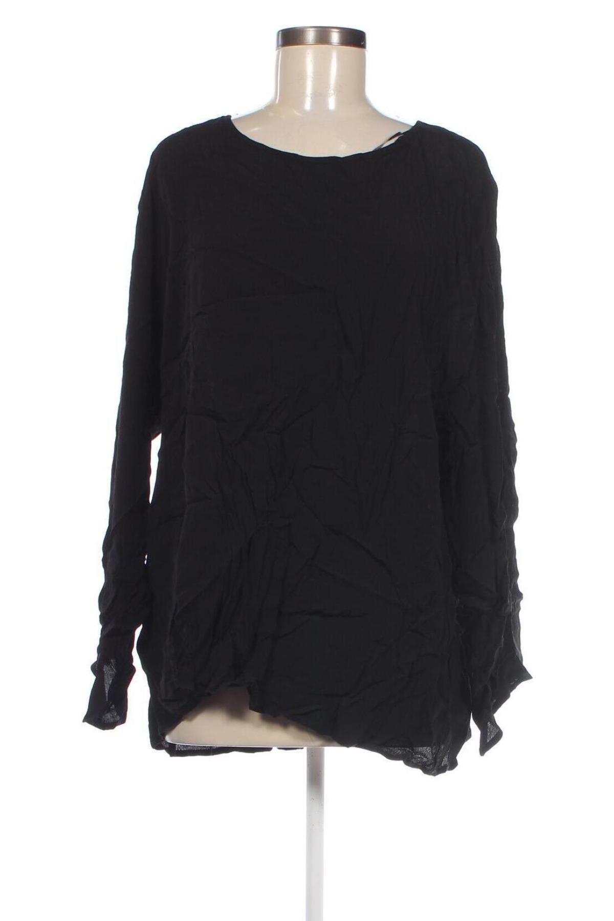 Дамска блуза, Размер 4XL, Цвят Черен, Цена 12,40 лв.
