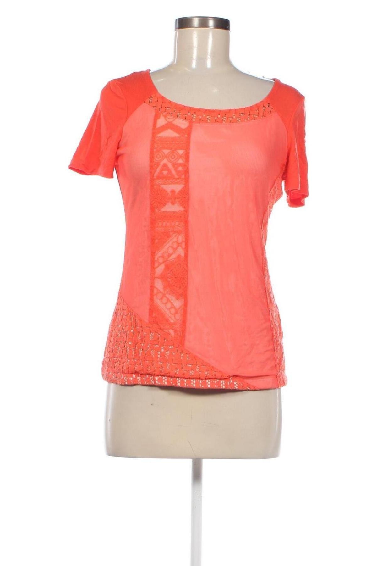 Damen Shirt, Größe S, Farbe Orange, Preis 13,22 €