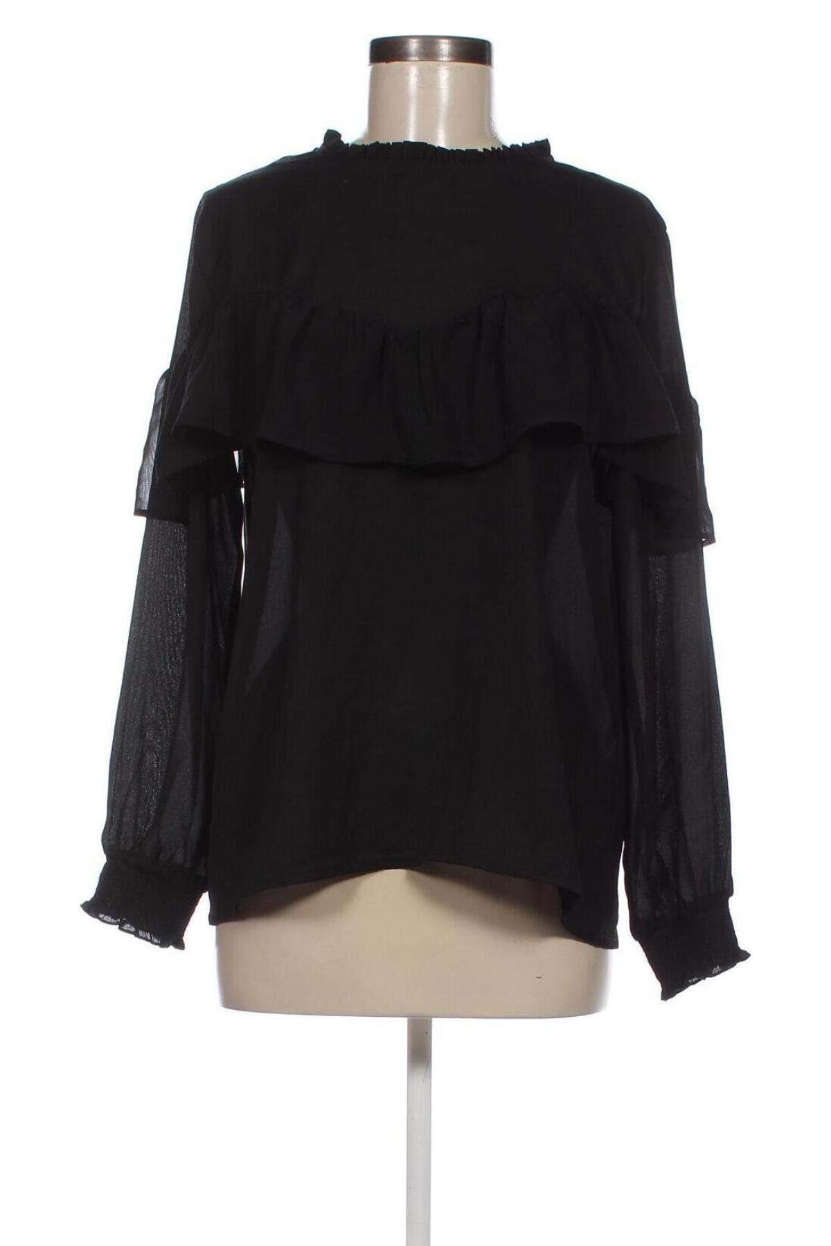 Дамска блуза Amisu, Размер L, Цвят Черен, Цена 11,29 лв.