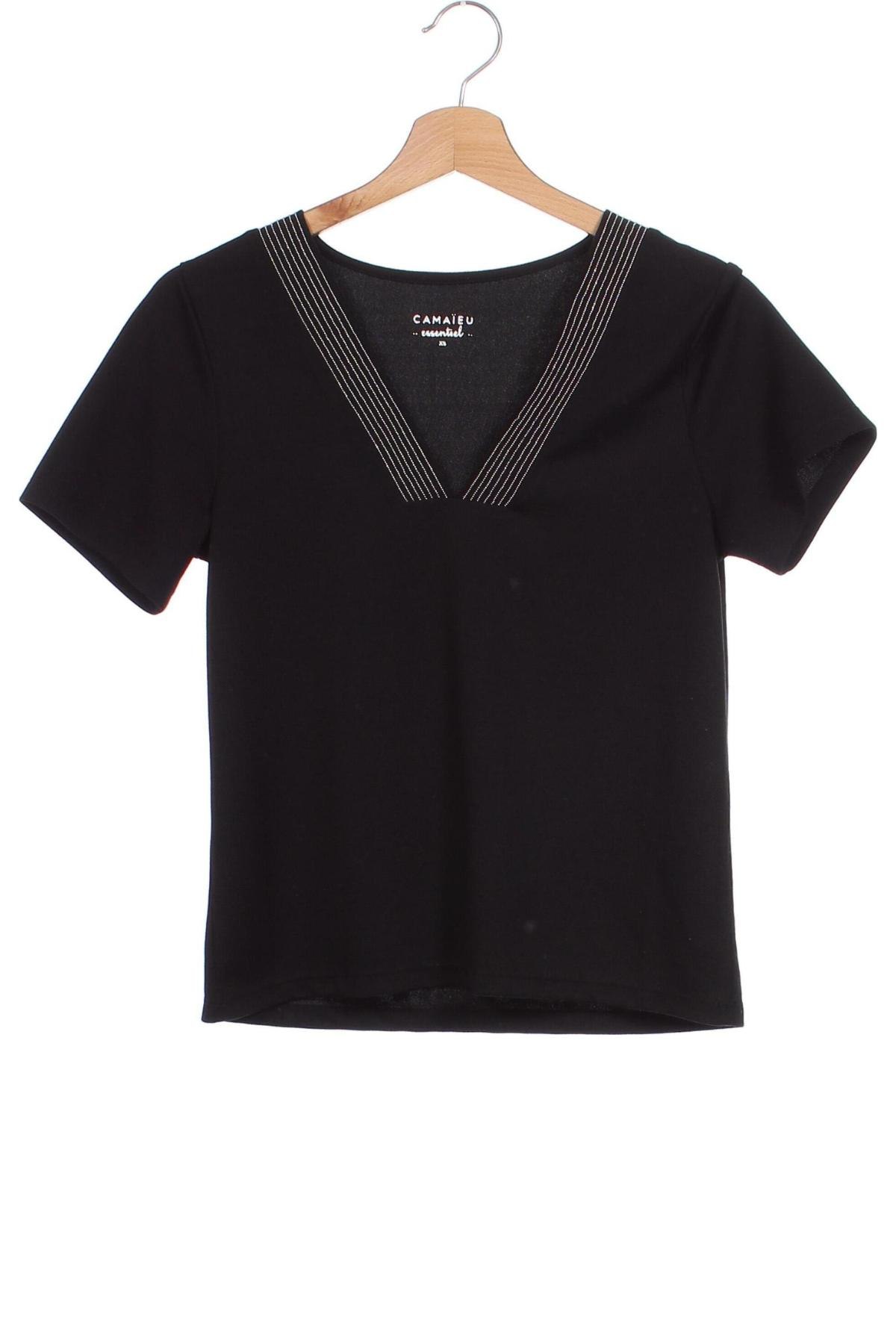 Damen Shirt Camaieu, Größe XS, Farbe Schwarz, Preis € 3,99