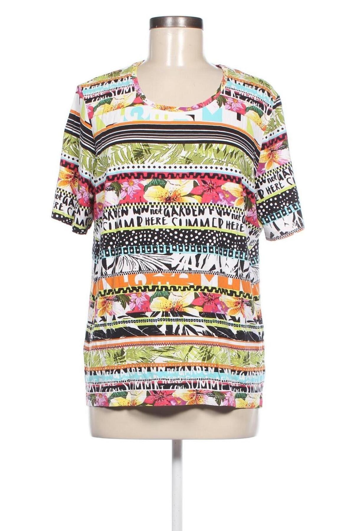 Γυναικεία μπλούζα Canda, Μέγεθος XL, Χρώμα Πολύχρωμο, Τιμή 8,00 €