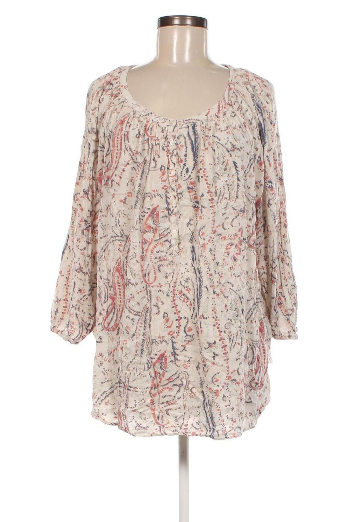 Γυναικεία μπλούζα Chaps, Μέγεθος 3XL, Χρώμα Πολύχρωμο, Τιμή 11,75 €