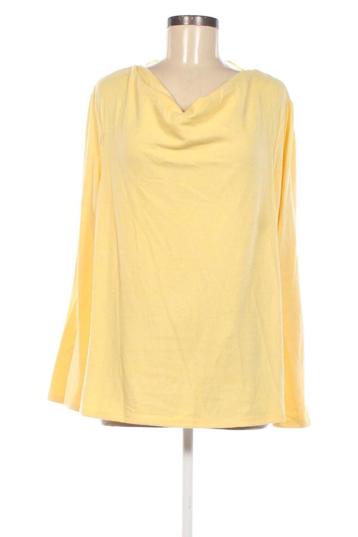 Γυναικεία μπλούζα EMILIA PARKER, Μέγεθος XL, Χρώμα Κίτρινο, Τιμή 28,58 €
