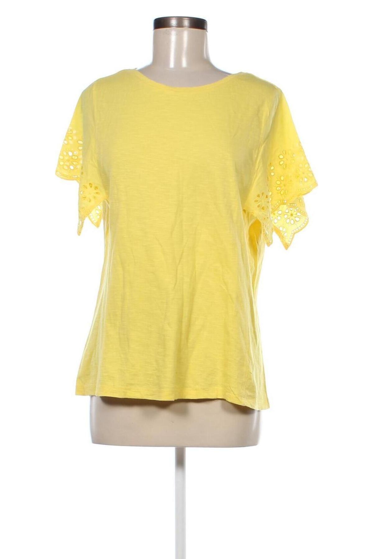 Γυναικεία μπλούζα Esprit, Μέγεθος XL, Χρώμα Κίτρινο, Τιμή 17,39 €