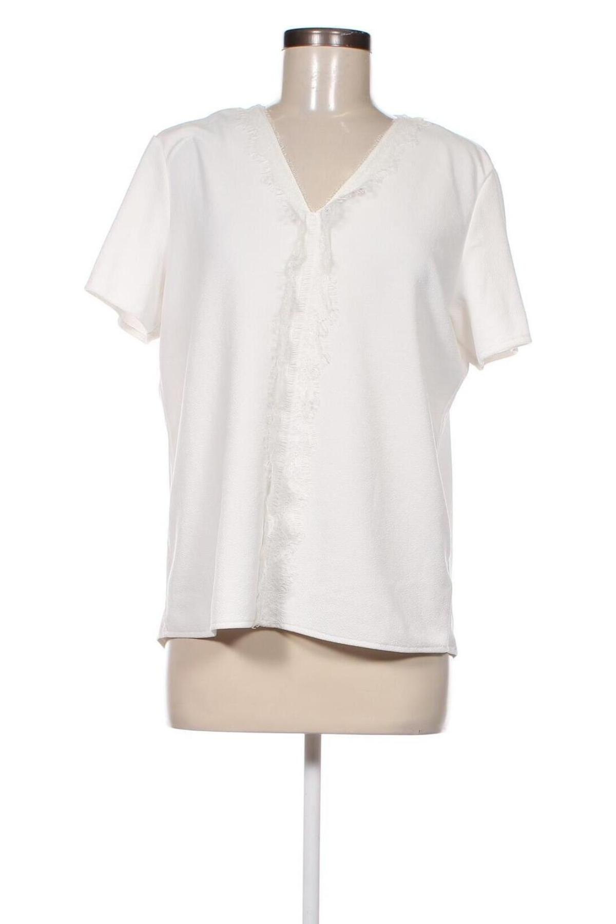 Γυναικεία μπλούζα Esprit, Μέγεθος XL, Χρώμα Λευκό, Τιμή 10,94 €
