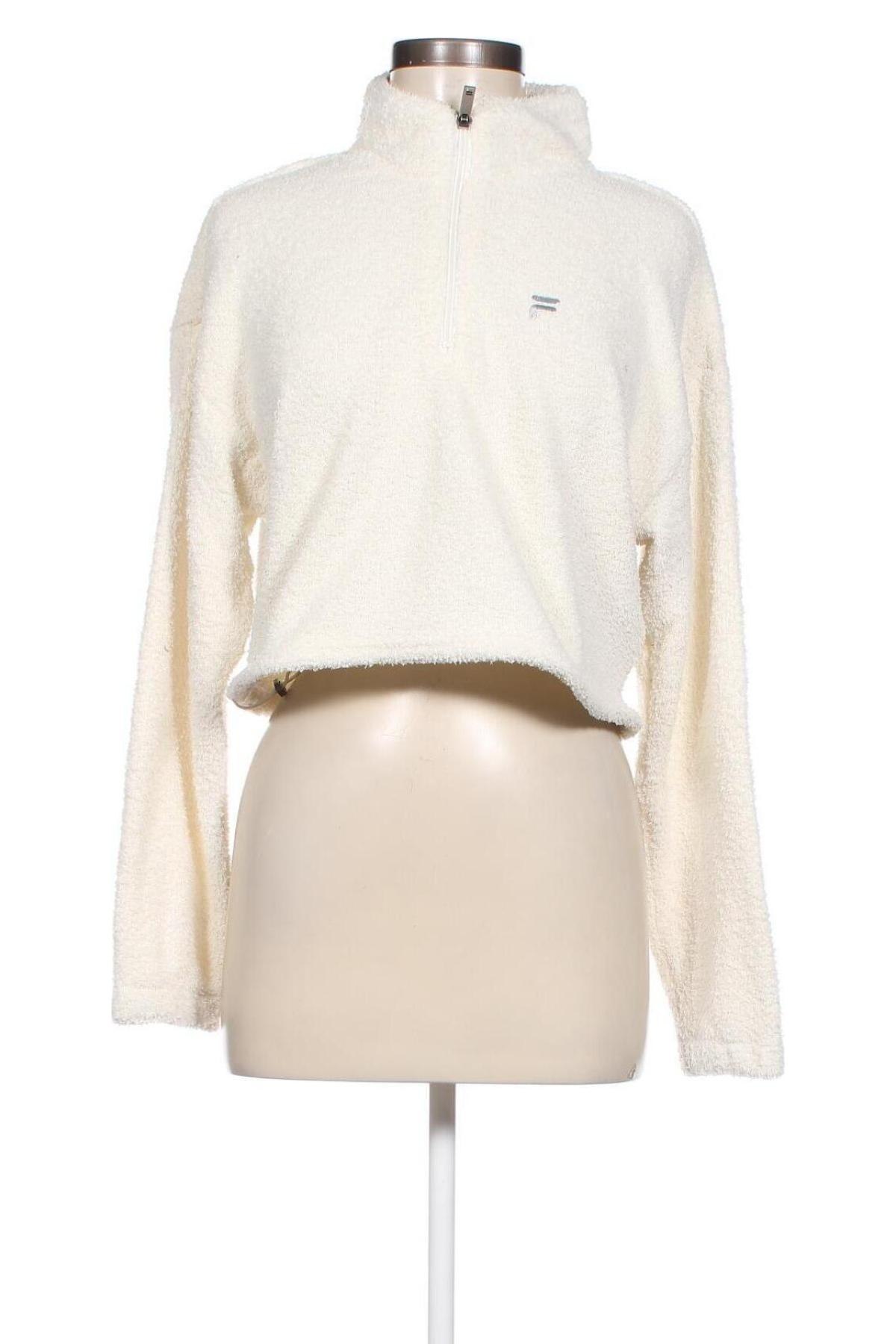 Γυναικεία μπλούζα FILA, Μέγεθος M, Χρώμα Εκρού, Τιμή 19,85 €