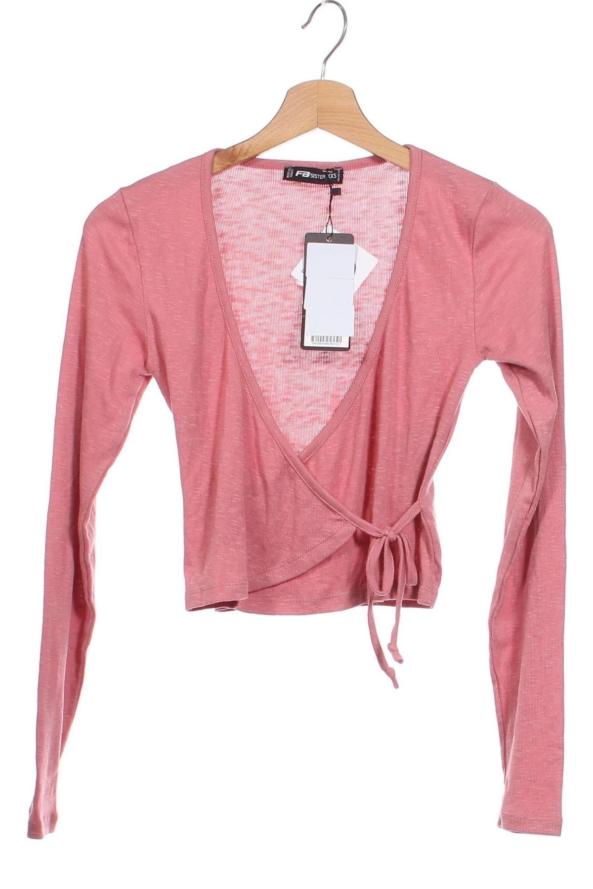 Γυναικεία μπλούζα Fb Sister, Μέγεθος XXS, Χρώμα Ρόζ , Τιμή 9,80 €