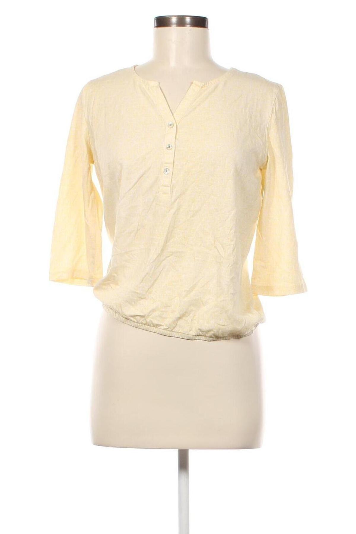 Дамска блуза Franco Callegari, Размер S, Цвят Жълт, Цена 6,65 лв.