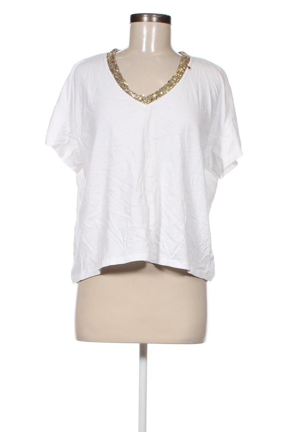 Γυναικεία μπλούζα Gas, Μέγεθος M, Χρώμα Λευκό, Τιμή 16,33 €