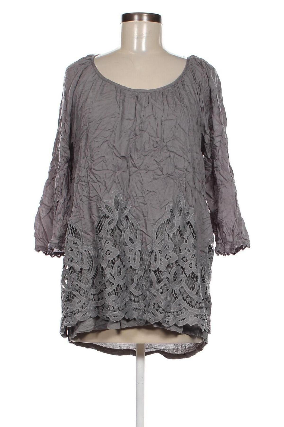 Damen Shirt Gina Benotti, Größe S, Farbe Grau, Preis 1,99 €