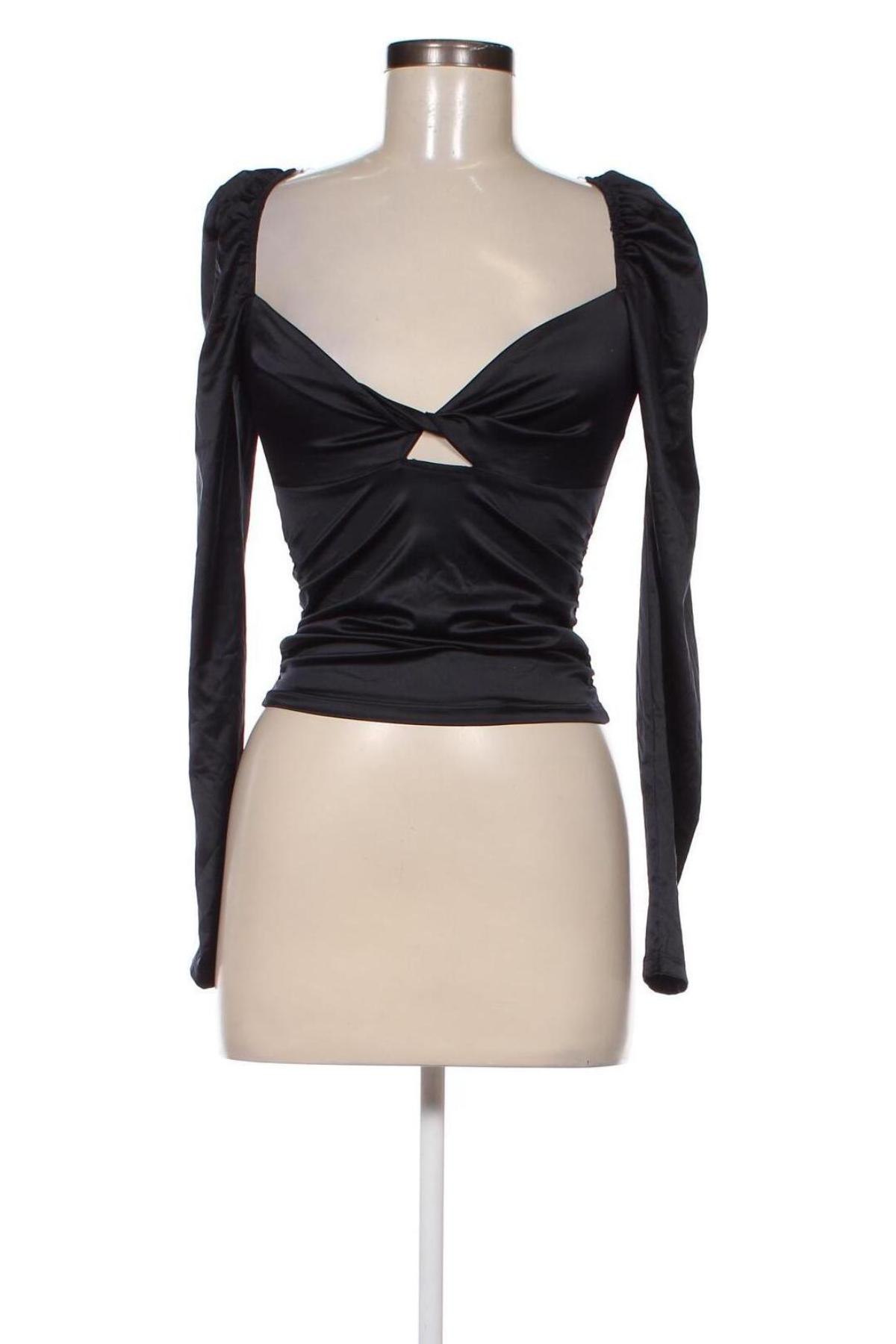 Дамска блуза Gina Tricot, Размер S, Цвят Черен, Цена 8,00 лв.