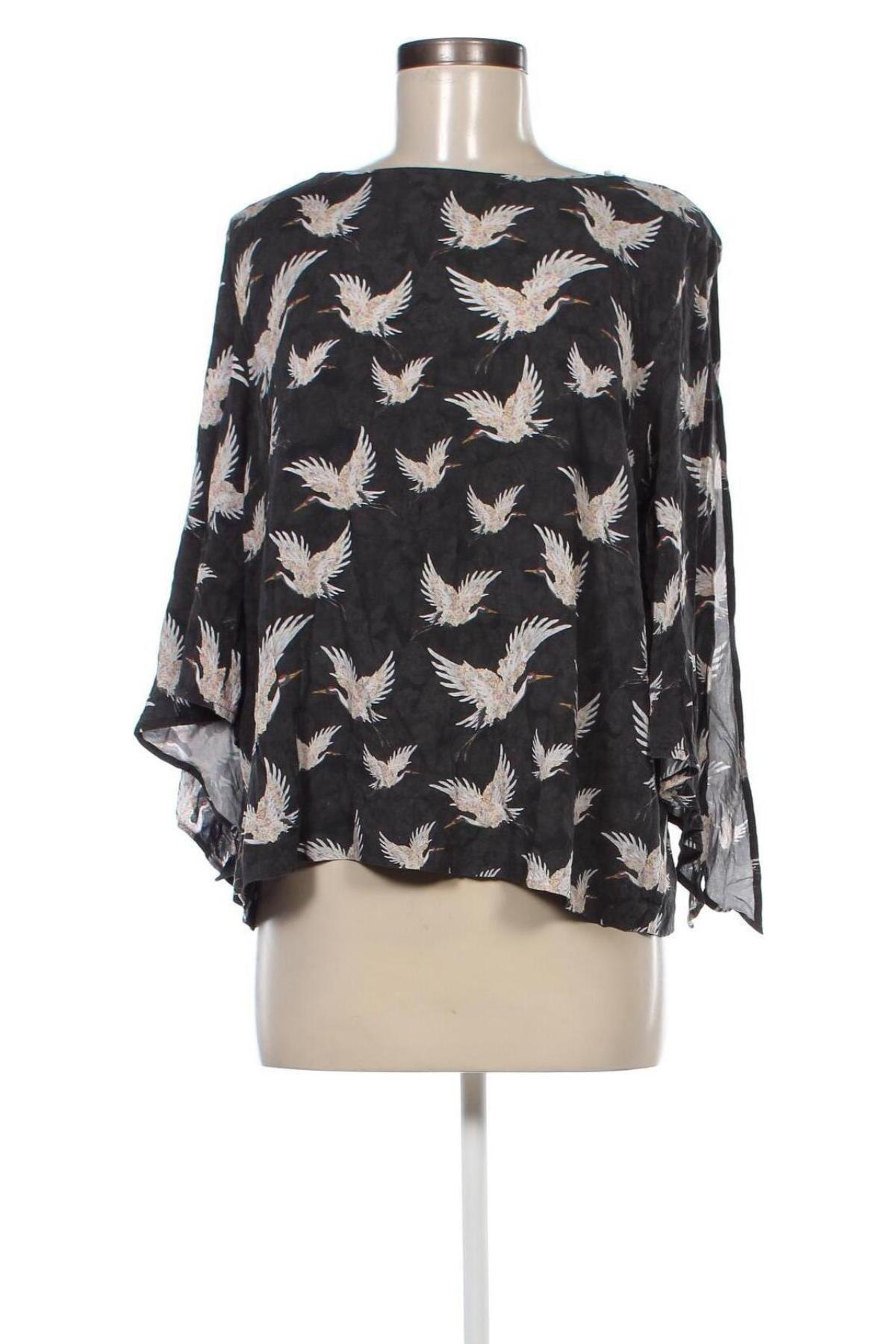 Дамска блуза H&M, Размер XL, Цвят Сив, Цена 16,00 лв.
