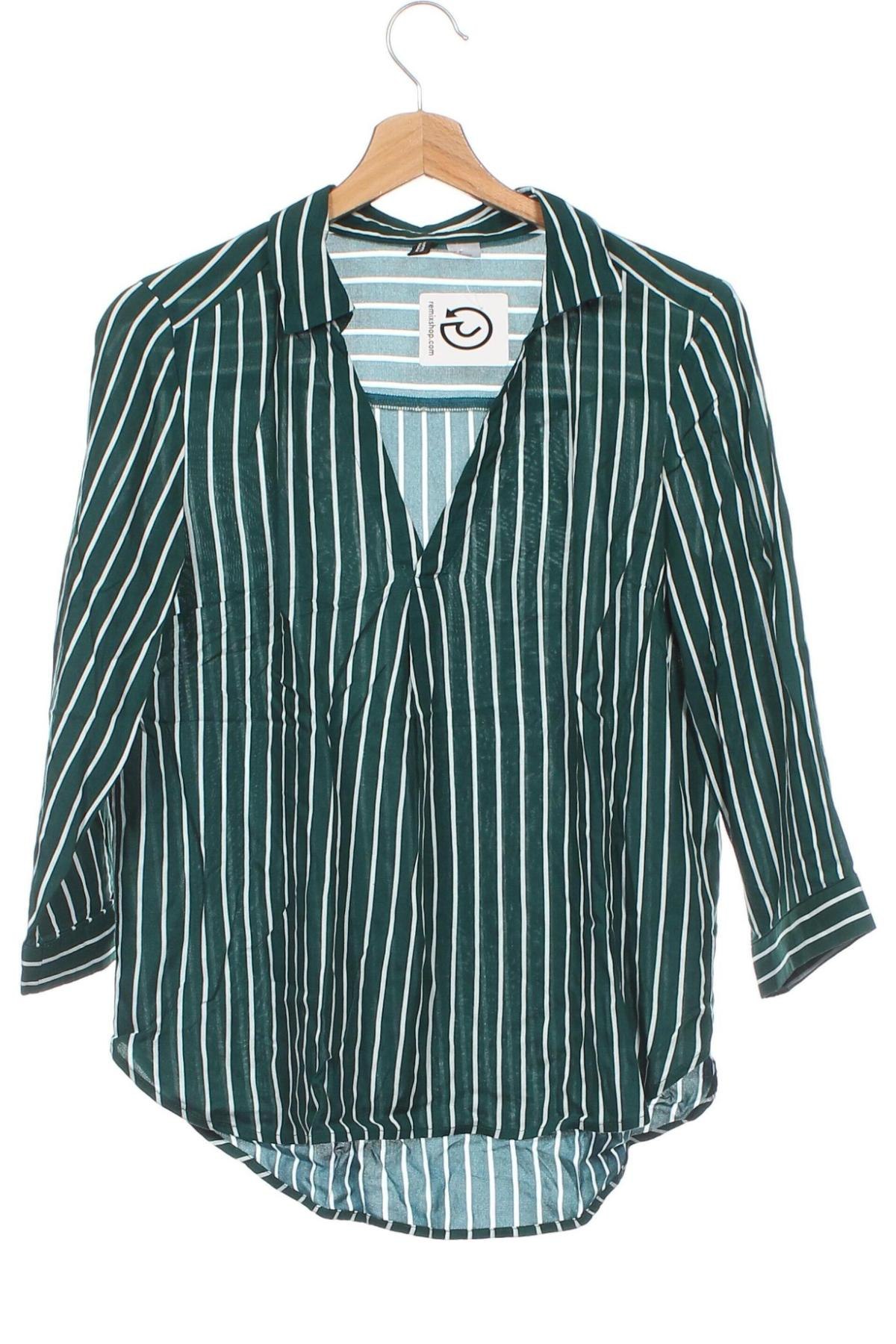 Γυναικεία μπλούζα H&M B'B, Μέγεθος XXS, Χρώμα Πράσινο, Τιμή 5,54 €