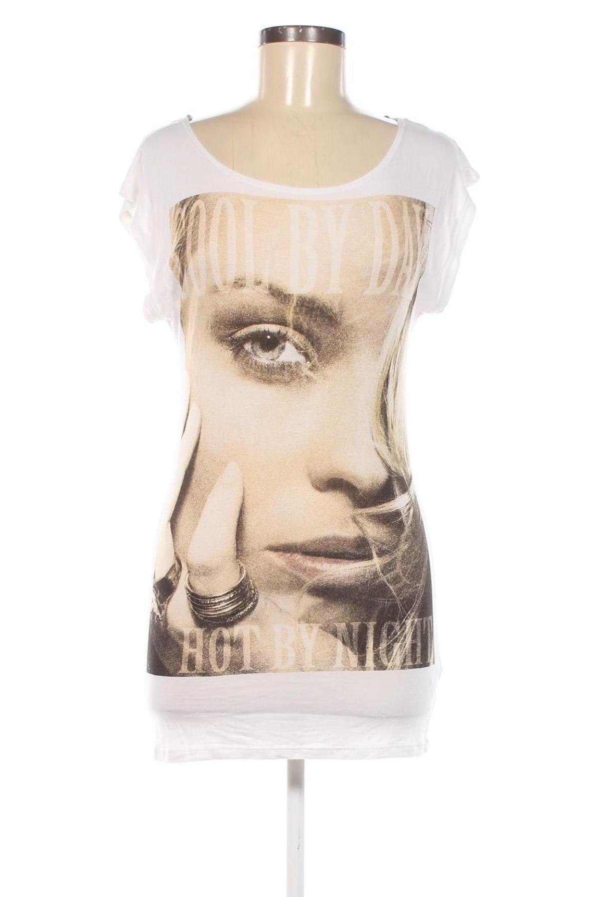 Damen Shirt H&M Divided, Größe S, Farbe Ecru, Preis € 9,72