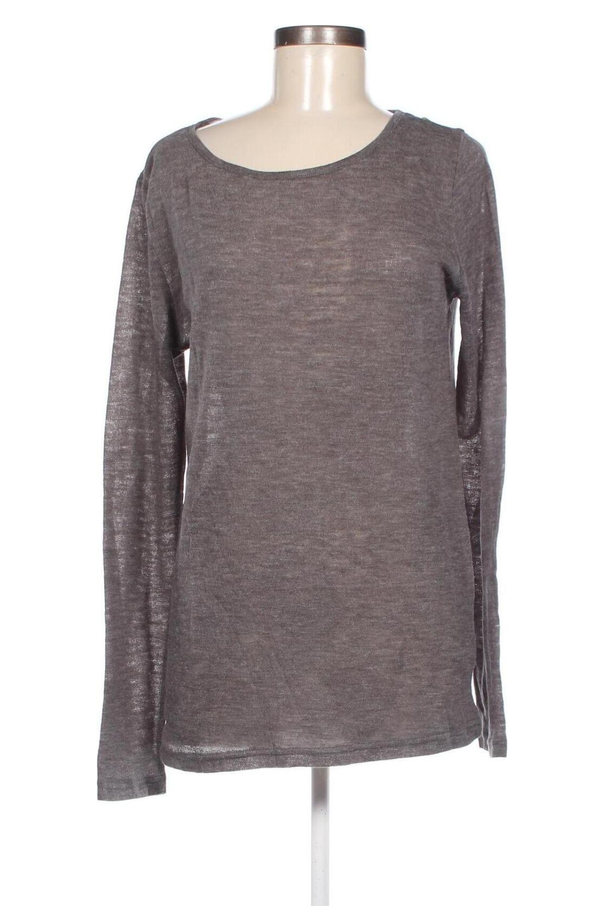 Дамска блуза H&M Divided, Размер M, Цвят Сив, Цена 10,07 лв.