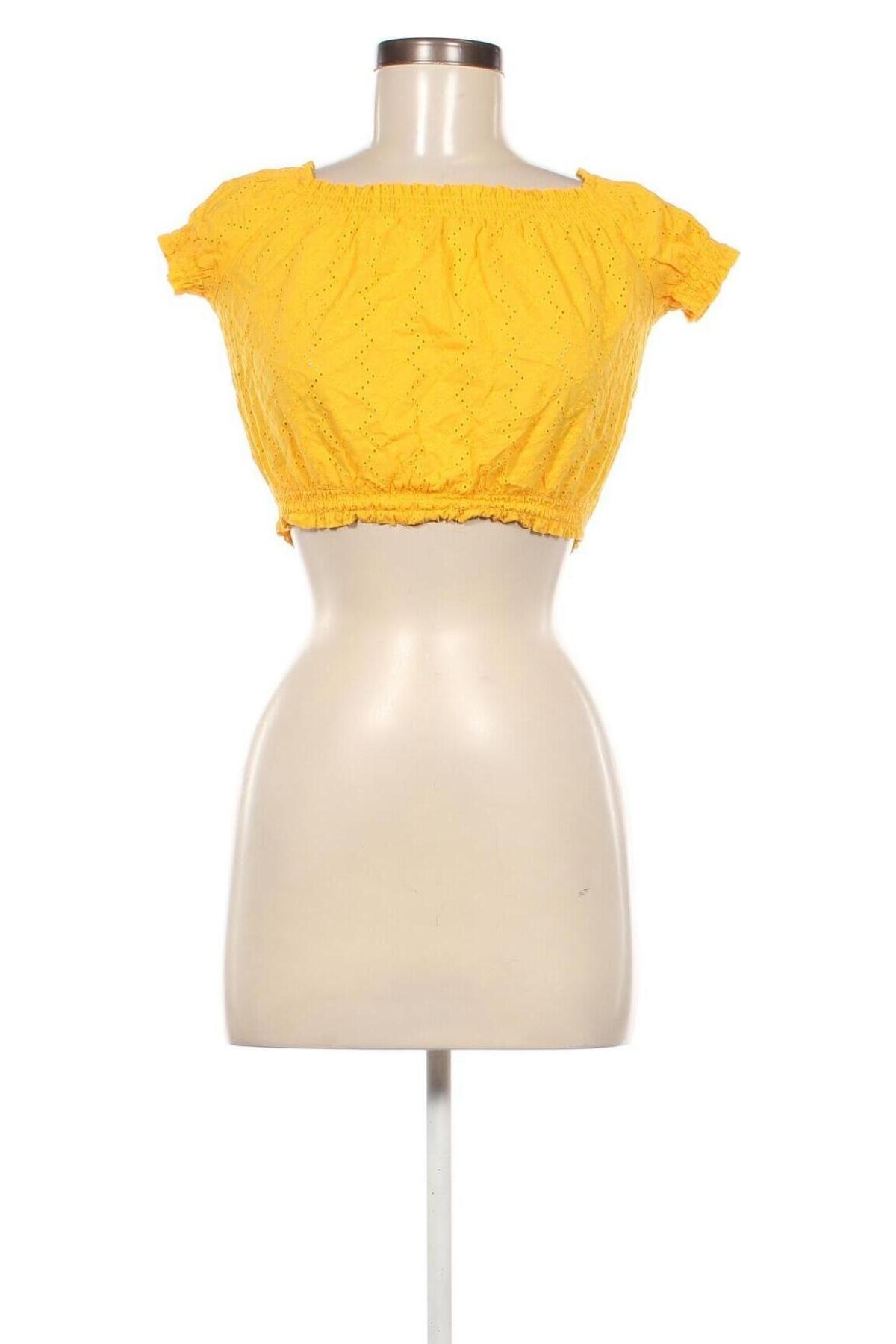 Γυναικεία μπλούζα H&M Divided, Μέγεθος M, Χρώμα Κίτρινο, Τιμή 2,70 €