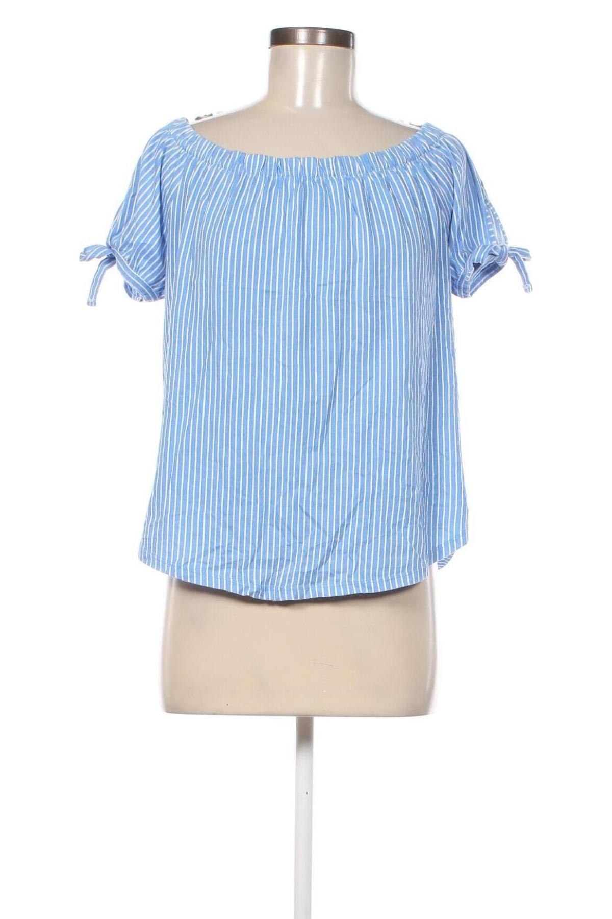 Дамска блуза H&M L.O.G.G., Размер S, Цвят Син, Цена 7,60 лв.