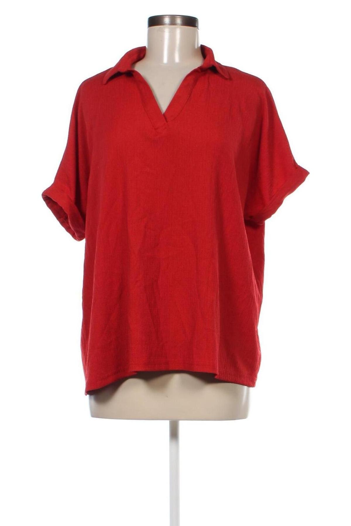 Damen Shirt Happines, Größe M, Farbe Rot, Preis 13,86 €