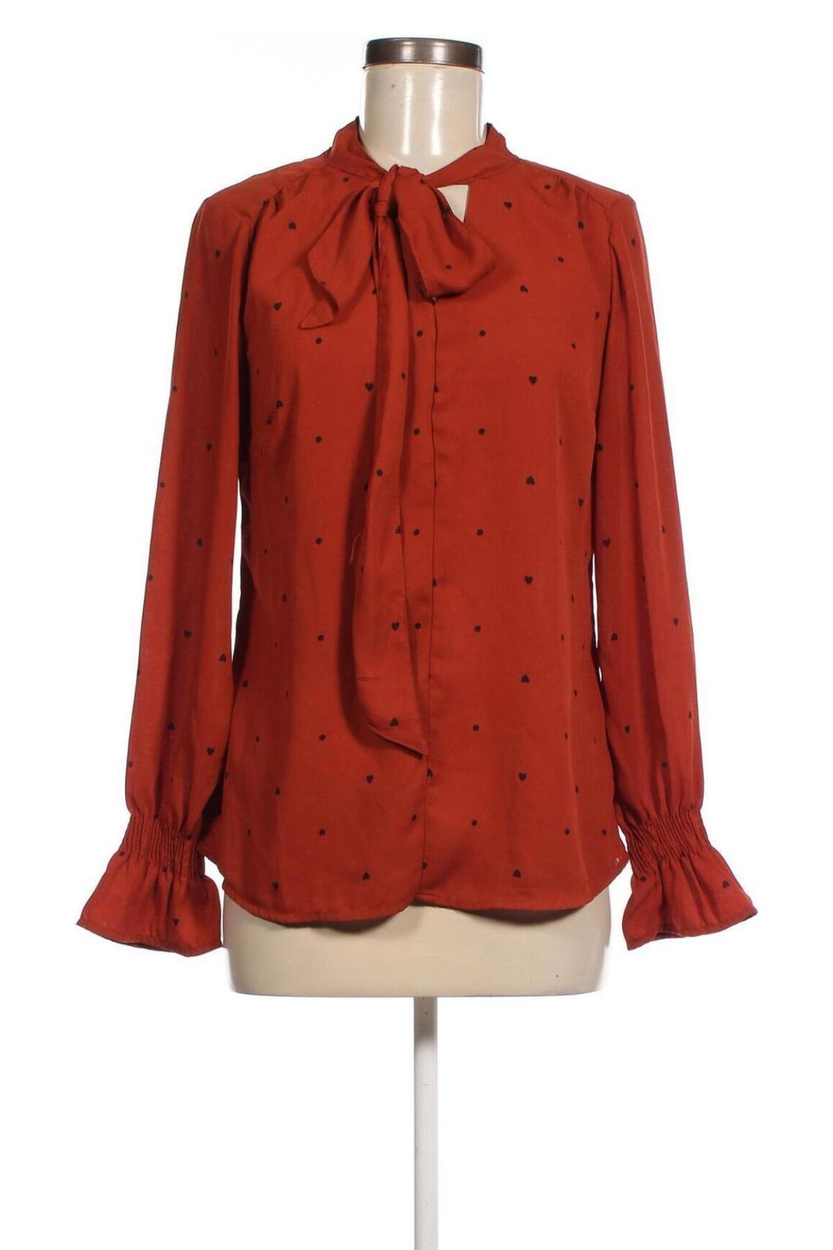 Γυναικεία μπλούζα Hema, Μέγεθος S, Χρώμα Πορτοκαλί, Τιμή 4,70 €