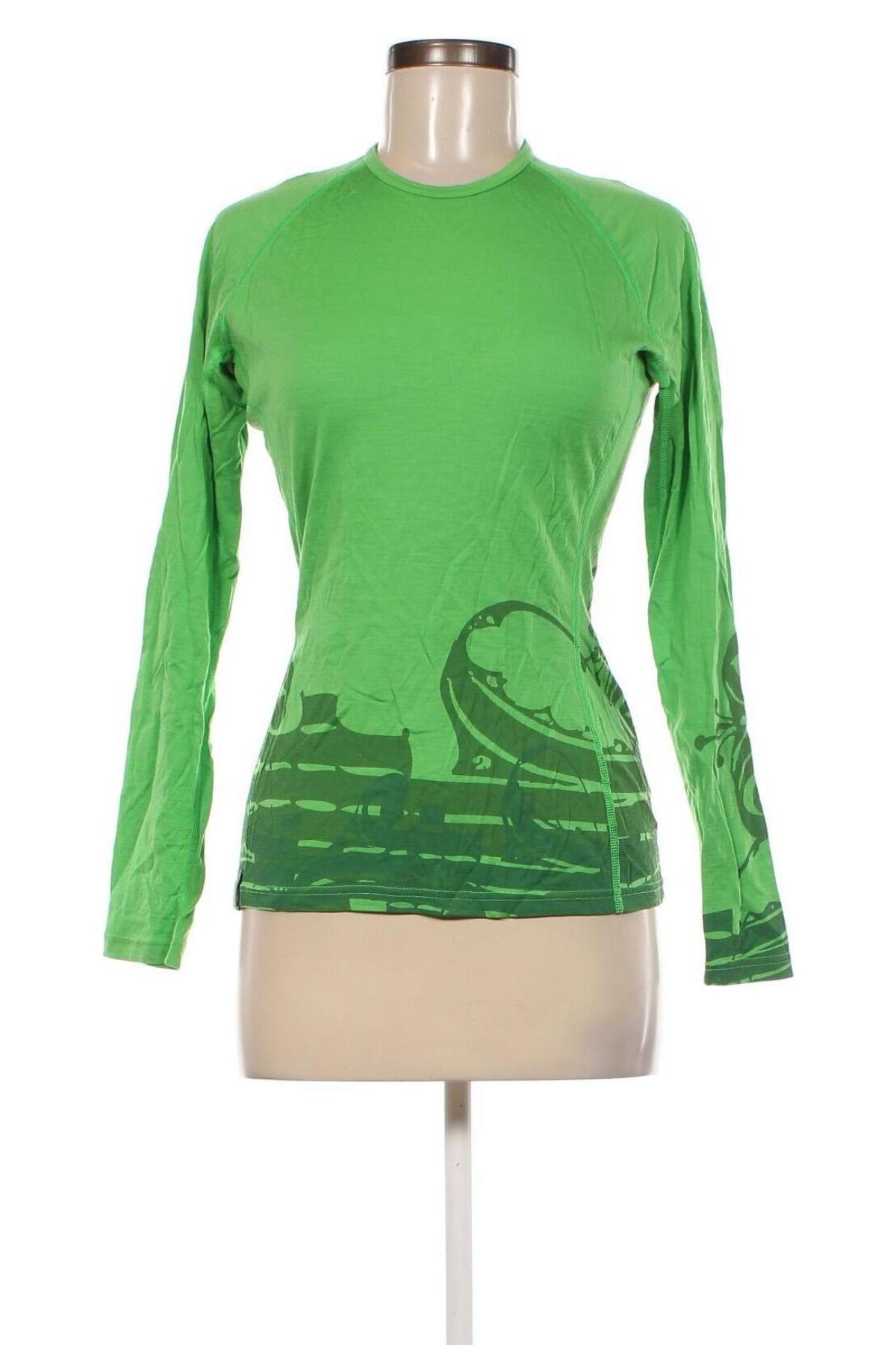 Damen Shirt Icebreaker, Größe M, Farbe Grün, Preis 33,40 €