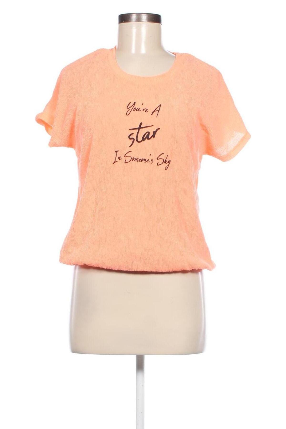 Damen Shirt Janina, Größe L, Farbe Orange, Preis € 3,99