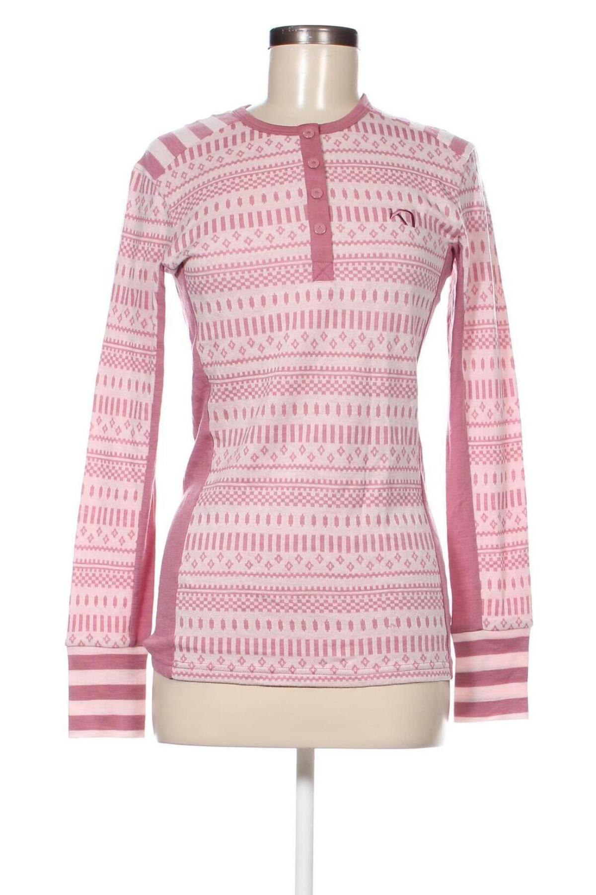 Дамска блуза Kari Traa, Размер M, Цвят Розов, Цена 77,00 лв.